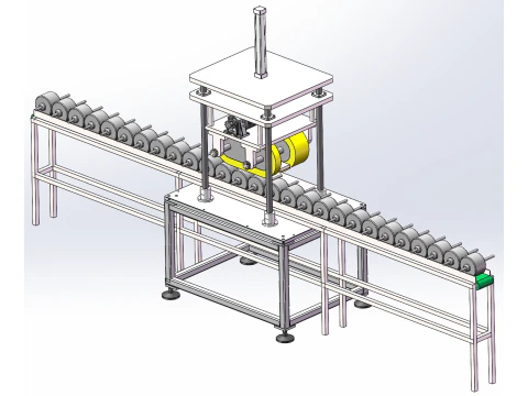 Albero motore oliato SolidWorks 3D Modello 3D