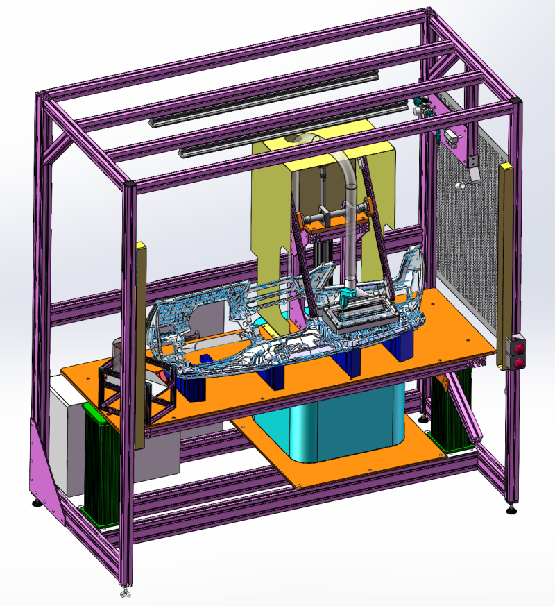 Stasiun Kerja Pembersihan Produk SolidWorks 3D Model 3D .c4d .max .obj .3ds .fbx .stl .blend 