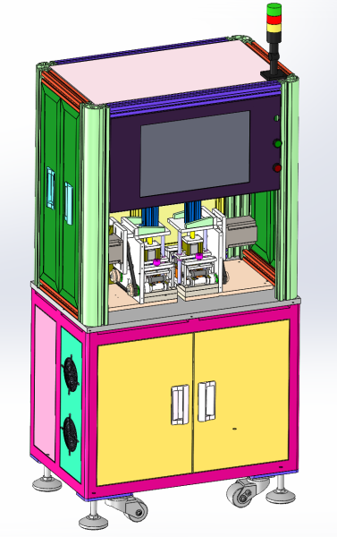抵抗自動曲げ脚 SolidWorks 3D 3Dモデル .c4d .max .obj .3ds .fbx .stl .blend 