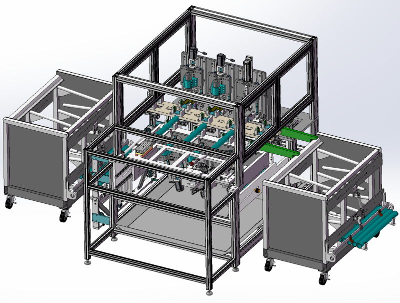 Automatische Bohrmaschine SolidWorks 3D 3D Modell .c4d .max .obj .3ds .fbx .stl .blend 
