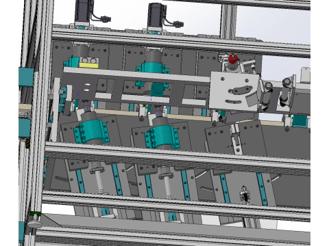Automatic Drilling Machine SolidWorks 3D 3D Model