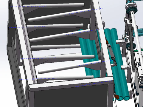 Automatic Drilling Machine SolidWorks 3D 3D Model