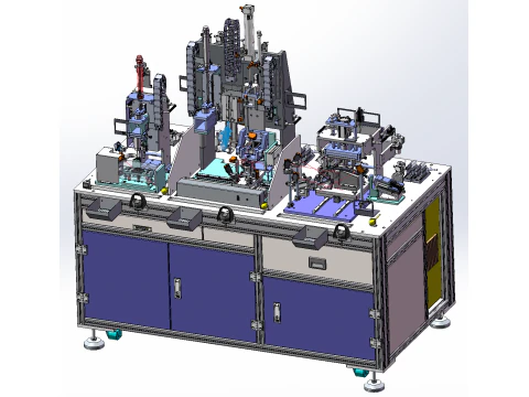 Автоматична свердлильна машина SolidWorks 3D 3D Модель