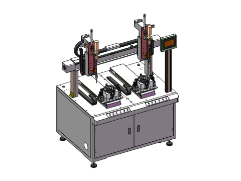 Двухстанционный шуруповёрт для пола 3D STEP 3D Модель