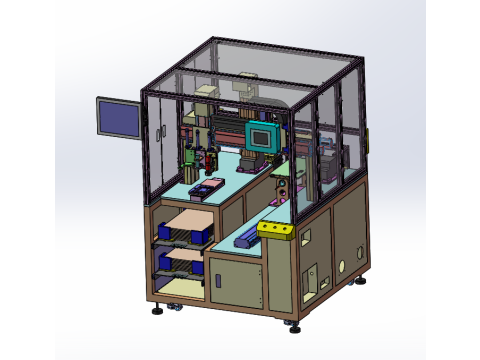 Jel dağıtım kilit vidası makine adımı 3D Model