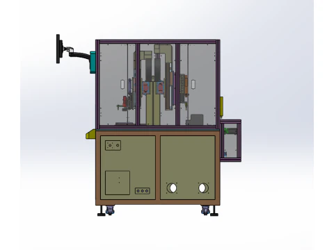 Gel dispensing lock screw machine step 3D Model