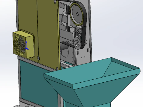 Robot abrasive belt consumables life test workstation SolidWorks 3D 3D Model