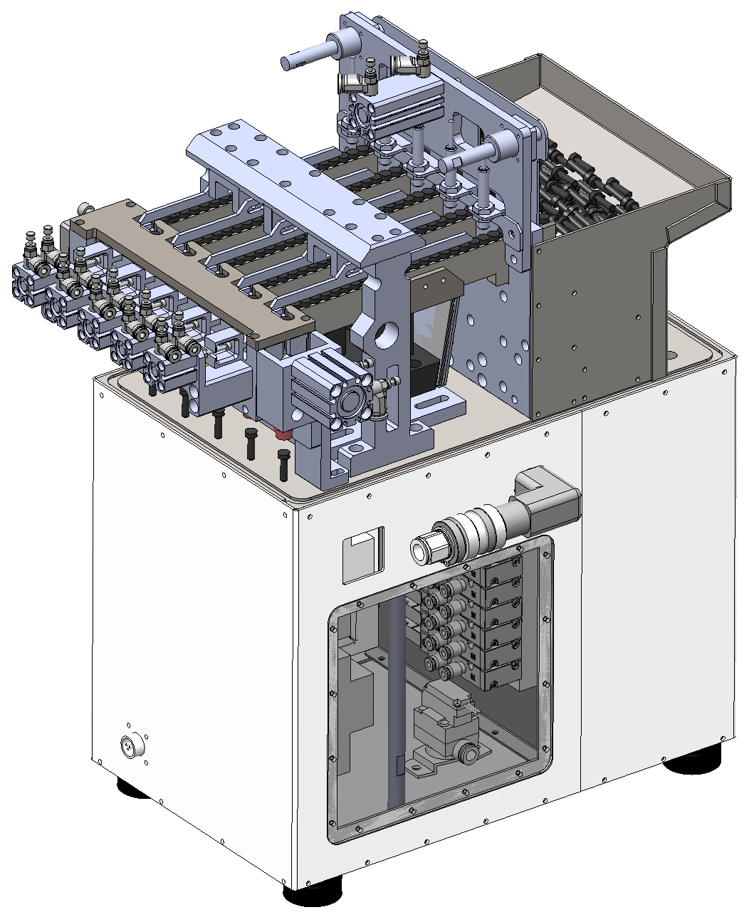 Automatic screw aligning machine equipment SolidWorks 3D 3D Model .c4d .max .obj .3ds .fbx .stl .blend 