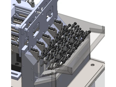 Automatic screw aligning machine equipment SolidWorks 3D 3D Model