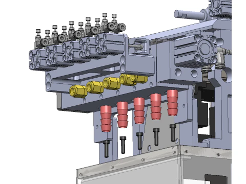 Automatic screw aligning machine equipment SolidWorks 3D 3D Model