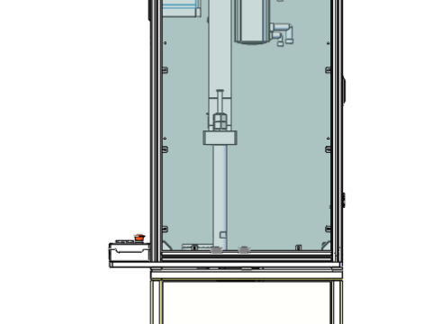 BIW 서보 프레스 단계 3D 모델
