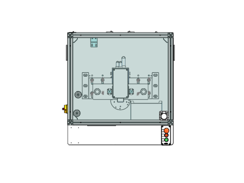 BIW 서보 프레스 단계 3D 모델