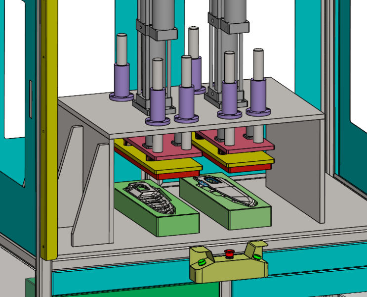 Штампування деталей, виготовлених під тиском, SolidWorks 3D 3D Модель .c4d .max .obj .3ds .fbx .stl .blend 