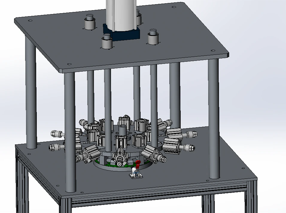 Pressing machine SolidWorks 3D 3D Model .c4d .max .obj .3ds .fbx .stl .blend 