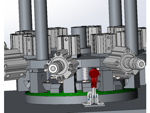 Prasa SolidWorks 3D Model 3D