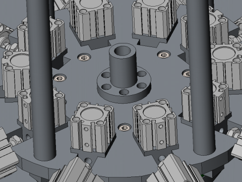 Prasa SolidWorks 3D Model 3D