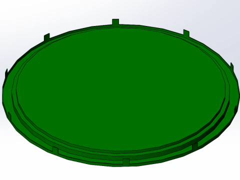 Pressing machine SolidWorks 3D 3D Model