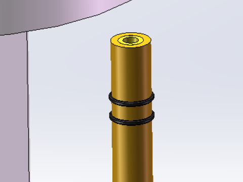 Chaîne d'assemblage de tiges SolidWorks modèle 3D Modèle 3D