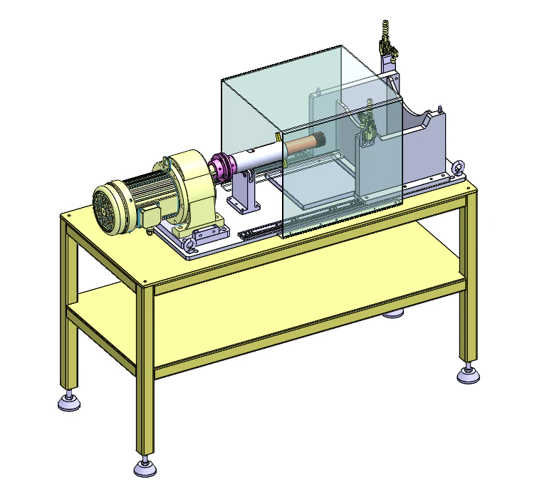 Torque test bench step 3D Model .c4d .max .obj .3ds .fbx .stl .blend 
