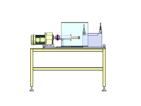 Torque test bench step 3D Model