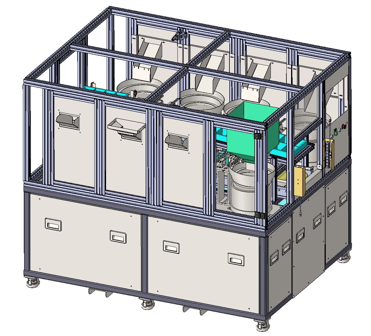 진동판 이송 장치 SolidWorks 3D 3D 모델 .c4d .max .obj .3ds .fbx .stl .blend 