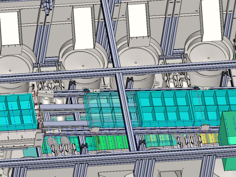 진동판 이송 장치 SolidWorks 3D 3D 모델