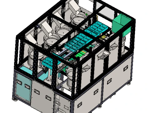 진동판 이송 장치 SolidWorks 3D 3D 모델