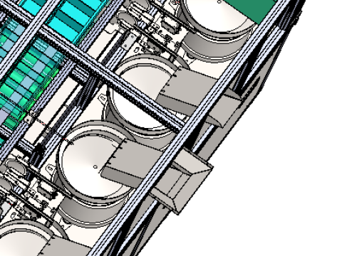 Vibrationsplatten-Zuführanlage SolidWorks 3D 3D Modell