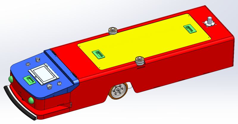 AGV одностороннє приховане зчеплення з можливістю редагування SolidWorks 3D Модель .c4d .max .obj .3ds .fbx .stl .blend 