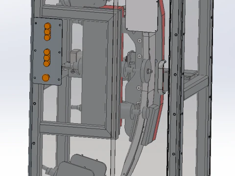 Automated polishing workstation SolidWorks editable 3D Model