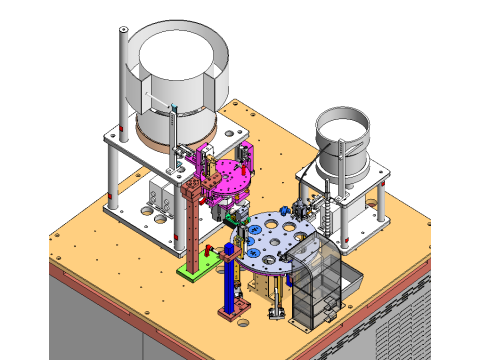 Otomatik kendinden yüklemeli yaylı basamak 3D Model
