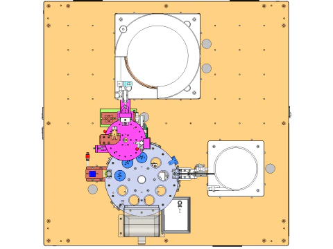 Automatic self-installing spring step 3D Model