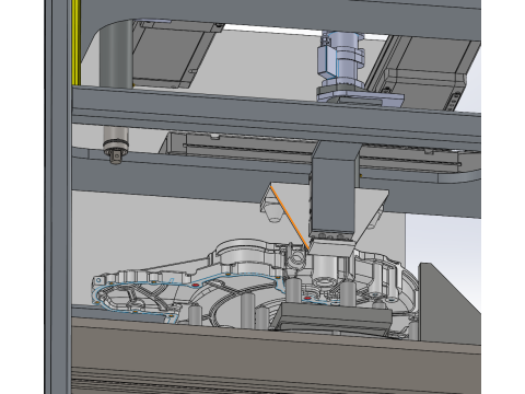 Aperto automático de linhas transportadoras SolidWorks editável Modelo 3D