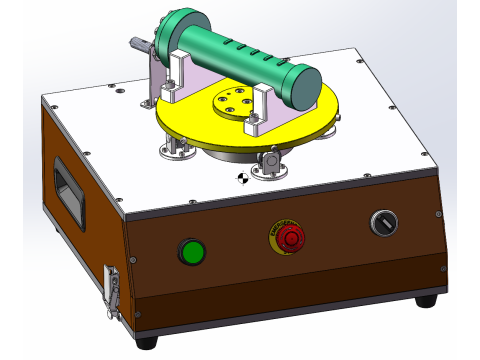Rotierende Plattformmechanismusausrüstung SolidWorks bearbeitbar 3D Modell