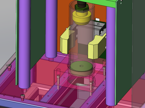 SolidWorks bewerkbaar op basis van het stempelsysteem voor gebonden producten 3D Model