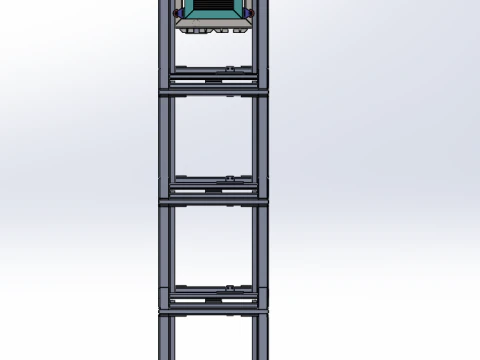 Large lift step 3D Model