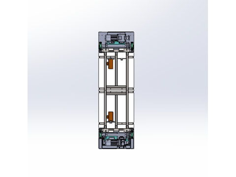 Große Hubstufe 3D Modell