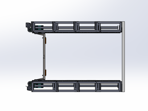 Große Hubstufe 3D Modell
