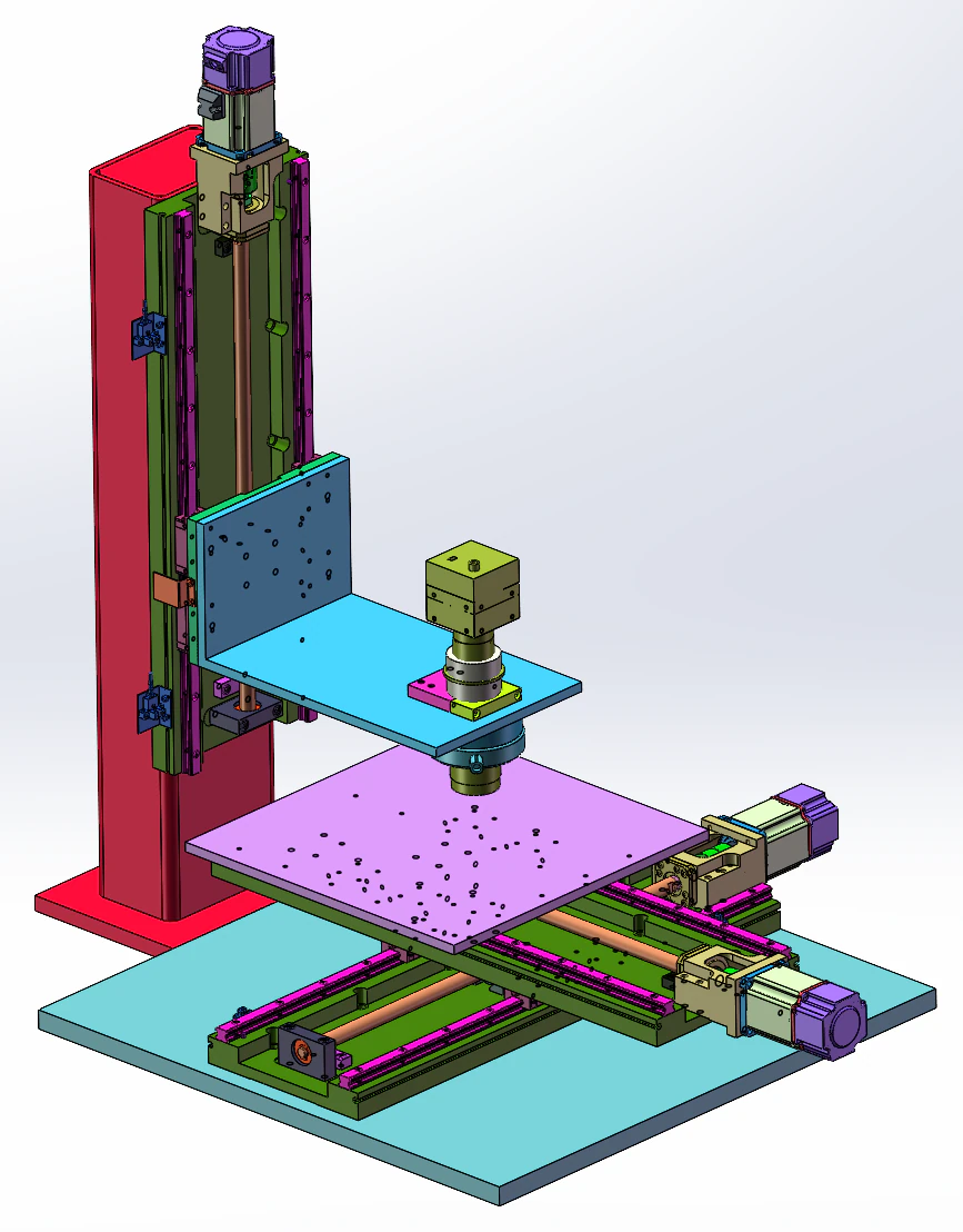 Metal surface defect detection platform SolidWorks 3D 3D Model .c4d .max .obj .3ds .fbx .stl .blend 