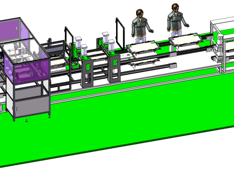 Perçin kilitli vida bağlantı şeması SolidWorks düzenlenebilir 3D Model