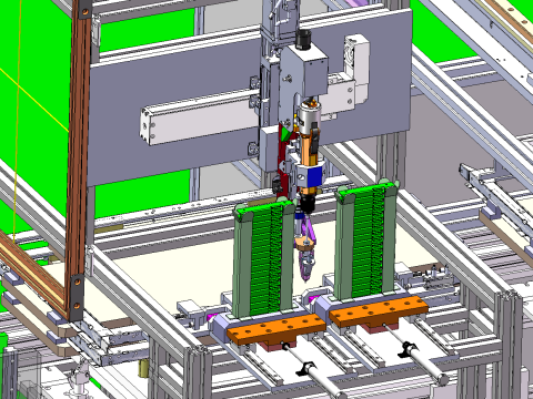 Skema koneksi sekrup kunci keling SolidWorks dapat diedit Model 3D