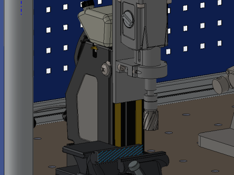 Onarım iş istasyonu SolidWorks düzenlenebilir 3D Model