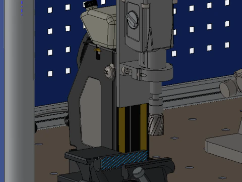 Repair workstation SolidWorks editable 3D Model