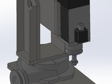 Onarım iş istasyonu SolidWorks düzenlenebilir 3D Model