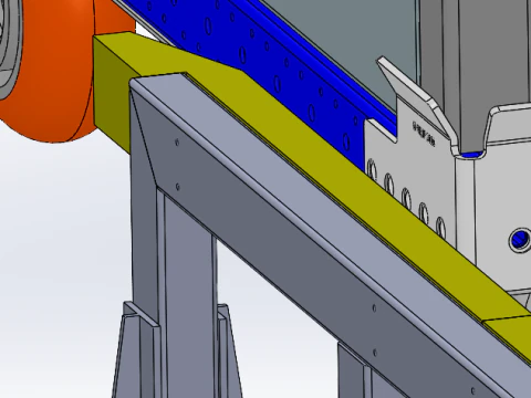 Car positioning device SolidWorks editable 3D Model