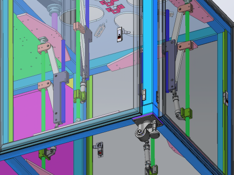 Uzaylı dilim geri kazanım aracı SolidWorks düzenlenebilir 3D Model