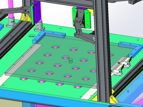 Uzaylı dilim geri kazanım aracı SolidWorks düzenlenebilir 3D Model