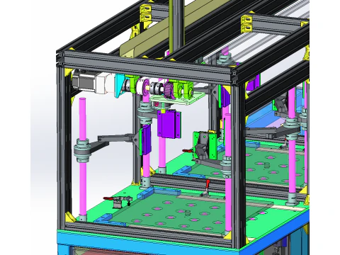Recuperatore di fette aliene SolidWorks modificabile Modello 3D