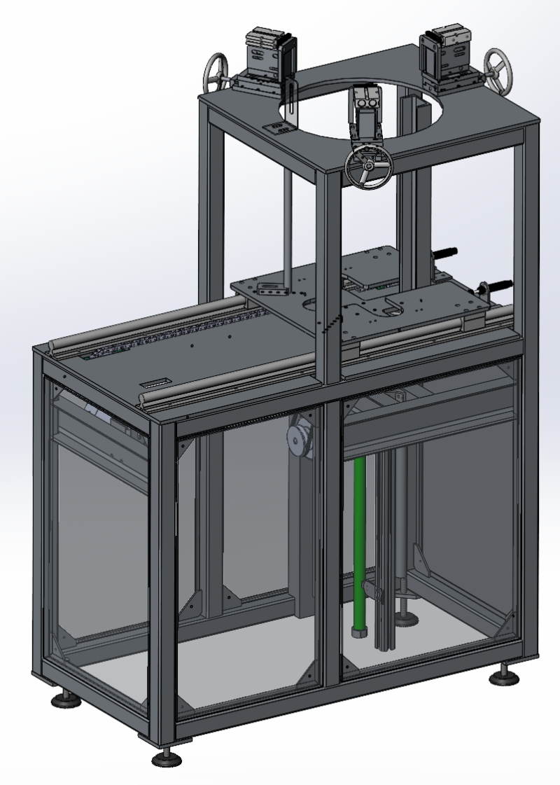 自動搬送ラックSolidWorks編集可能 3Dモデル .c4d .max .obj .3ds .fbx .stl .blend