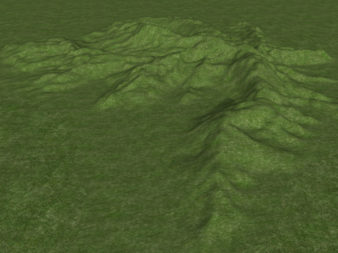 Высокоточное моделирование горных вершин в SketchUp 3D Модель